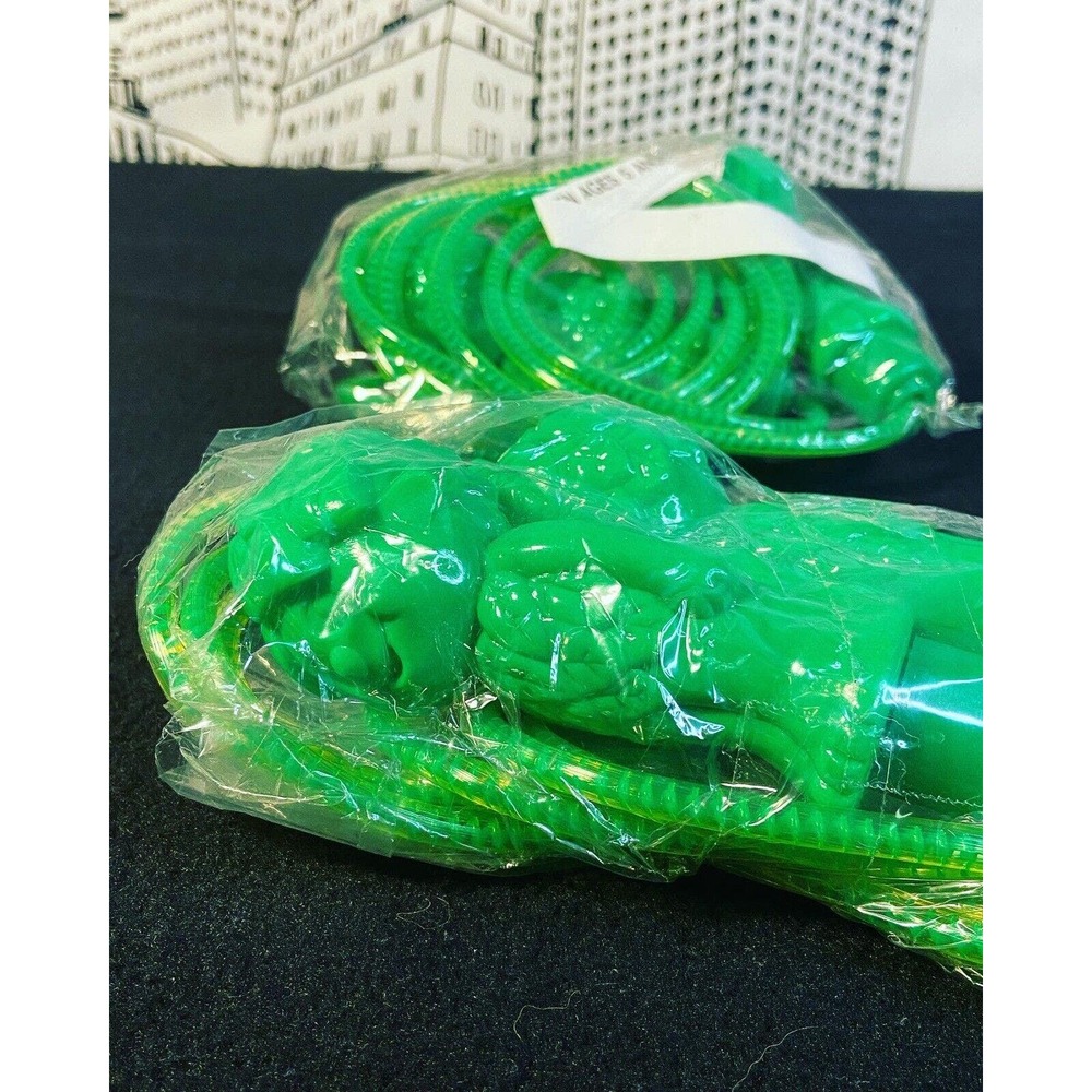 LOT OF 2 - Vintage Promotional Jolly Green Giant Lil’ Sprout Jump Rope BRAND NEW